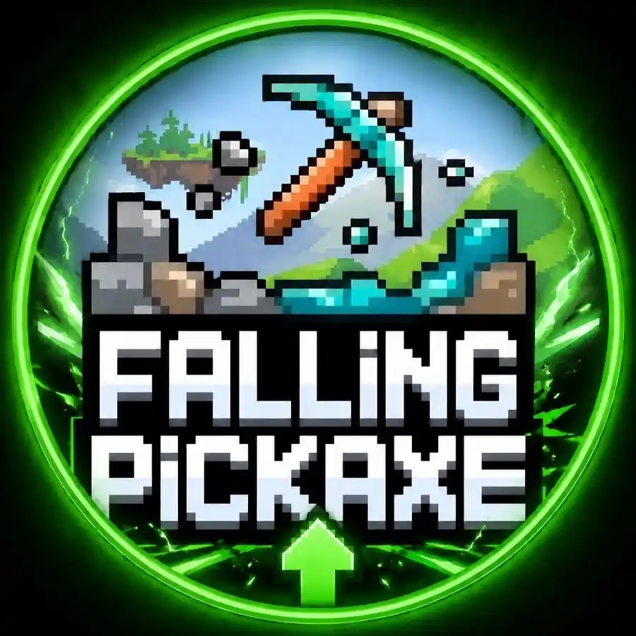 Captura de tela de Falling Pickaxe